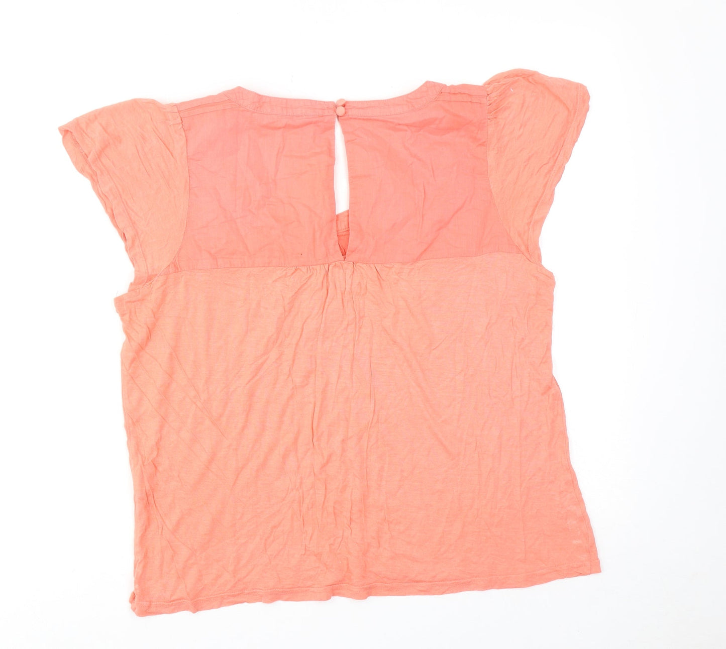Womens UK Size M VERO MODA Pink Basic Blouse