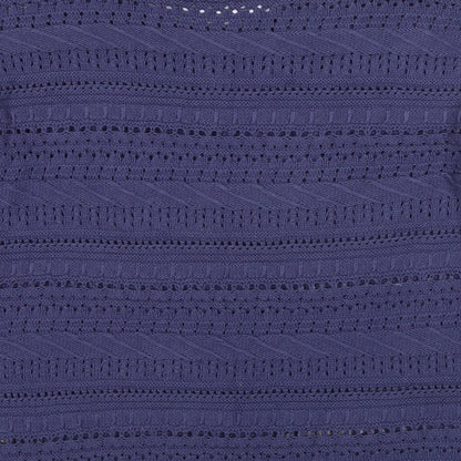 Womens UK Size 10 M&Co Blue Pullover Jumper