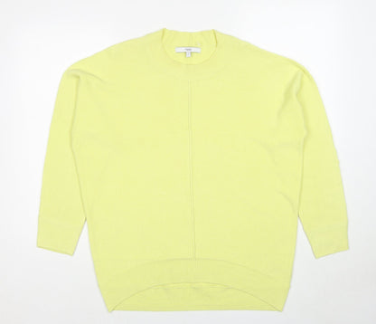 Womens UK Size S NEXT Yellow Pullover Jumper