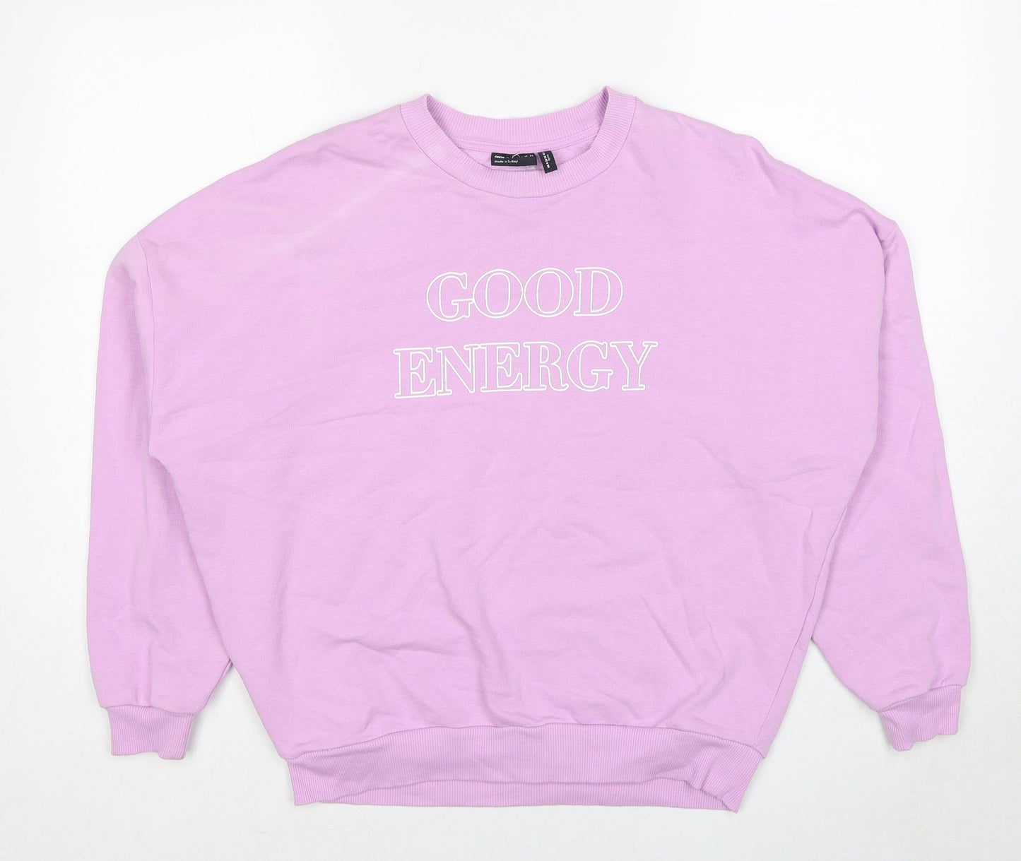 Womens UK Size 8 ASOS Pink Pullover Sweatshirt