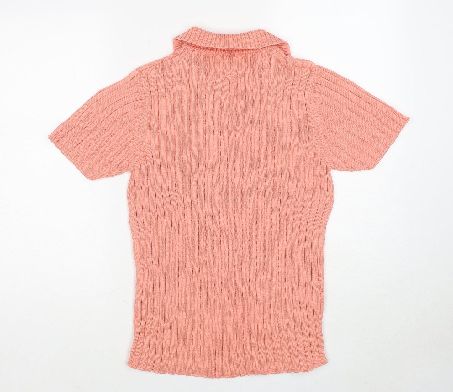 Womens UK Size S Jumper Pink Pullover Jumper