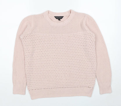 Womens UK Size 8 Dorothy Perkins Pink Pullover Jumper