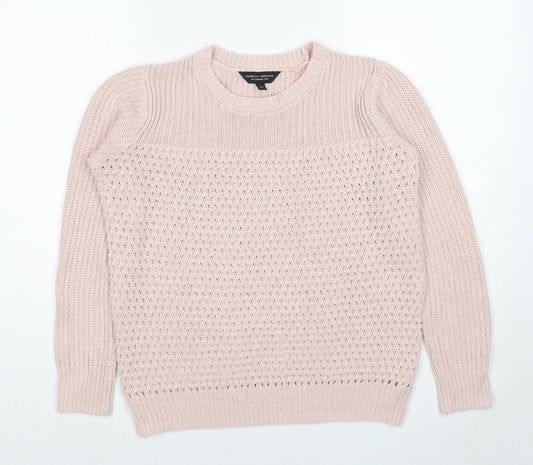 Womens UK Size 8 Dorothy Perkins Pink Pullover Jumper
