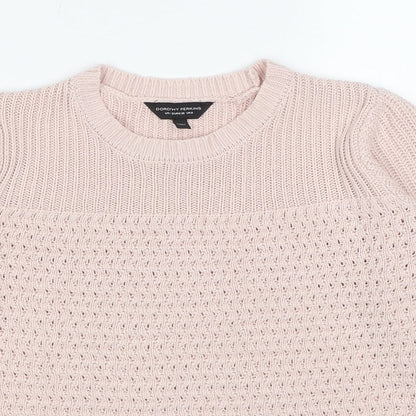 Womens UK Size 8 Dorothy Perkins Pink Pullover Jumper