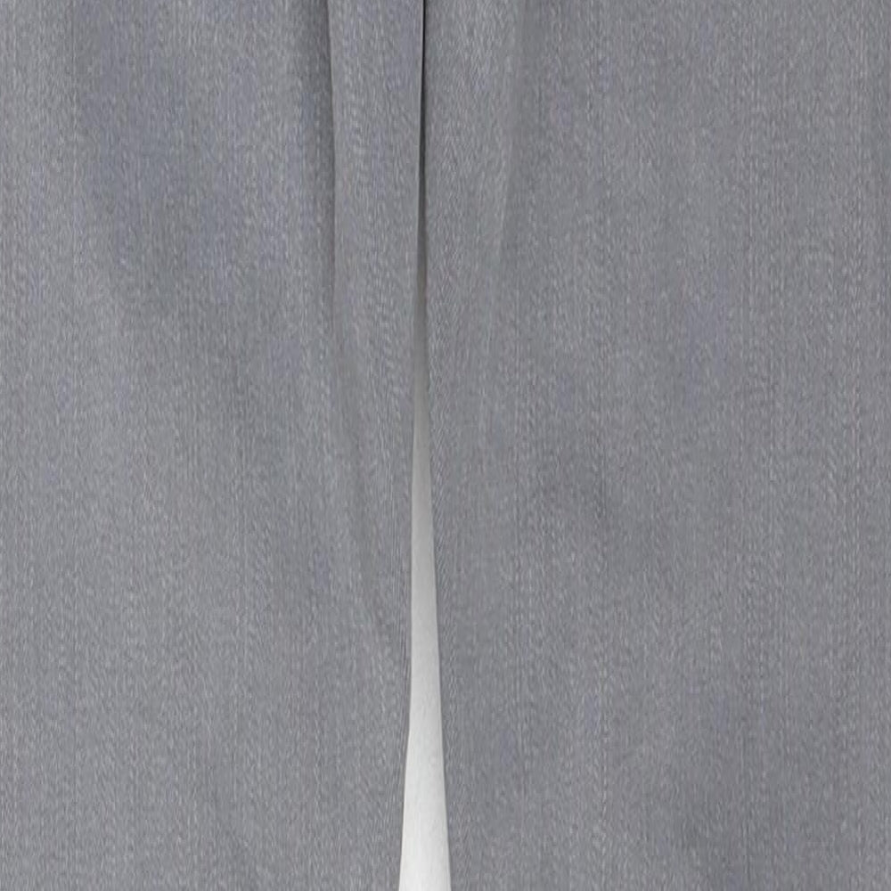 Topshop Womens Grey Cotton Skinny Jeans Size 25 in L32 in Regular Zip