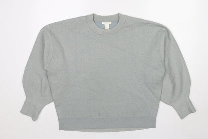 Womens UK Size S H&M Grey Pullover Jumper