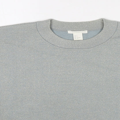 Womens UK Size S H&M Grey Pullover Jumper