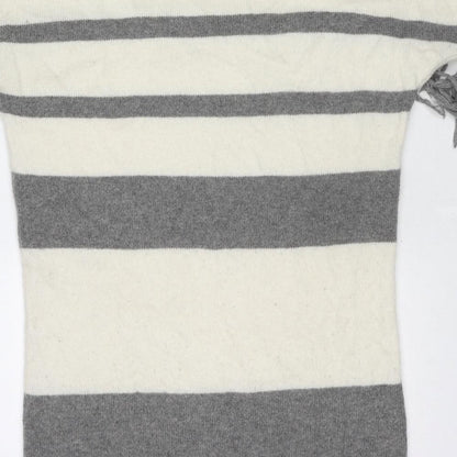 Womens UK Size S French Connection Ivory Pullover Jumper