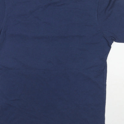 Sleezeball Mens Blue Cotton T-Shirt Size S Round Neck - If found please return to the pub