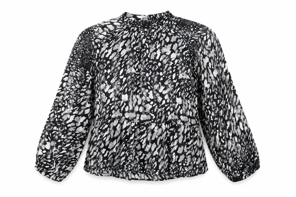 Womens UK Size 16 River Island Black Basic Blouse