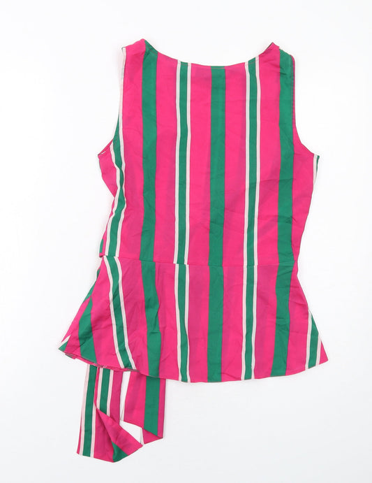 Womens UK Size 8 Closet Multicoloured Basic Tank