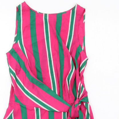 Womens UK Size 8 Closet Multicoloured Basic Tank