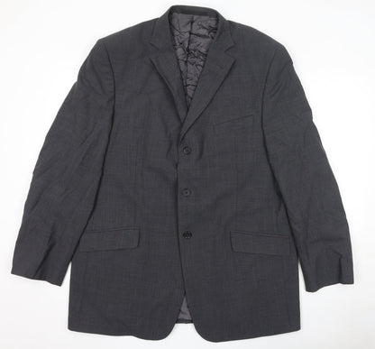 Mens UK Size 44 Marks and Spencer Regular Grey Suit Jacket