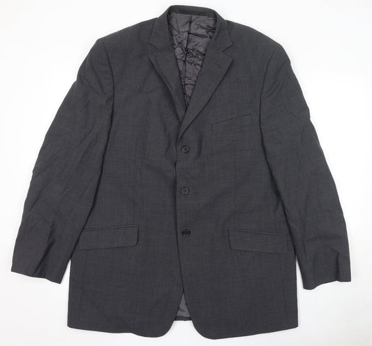 Mens UK Size 44 Marks and Spencer Regular Grey Suit Jacket