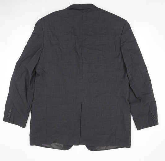 Mens UK Size 44 Marks and Spencer Regular Grey Suit Jacket