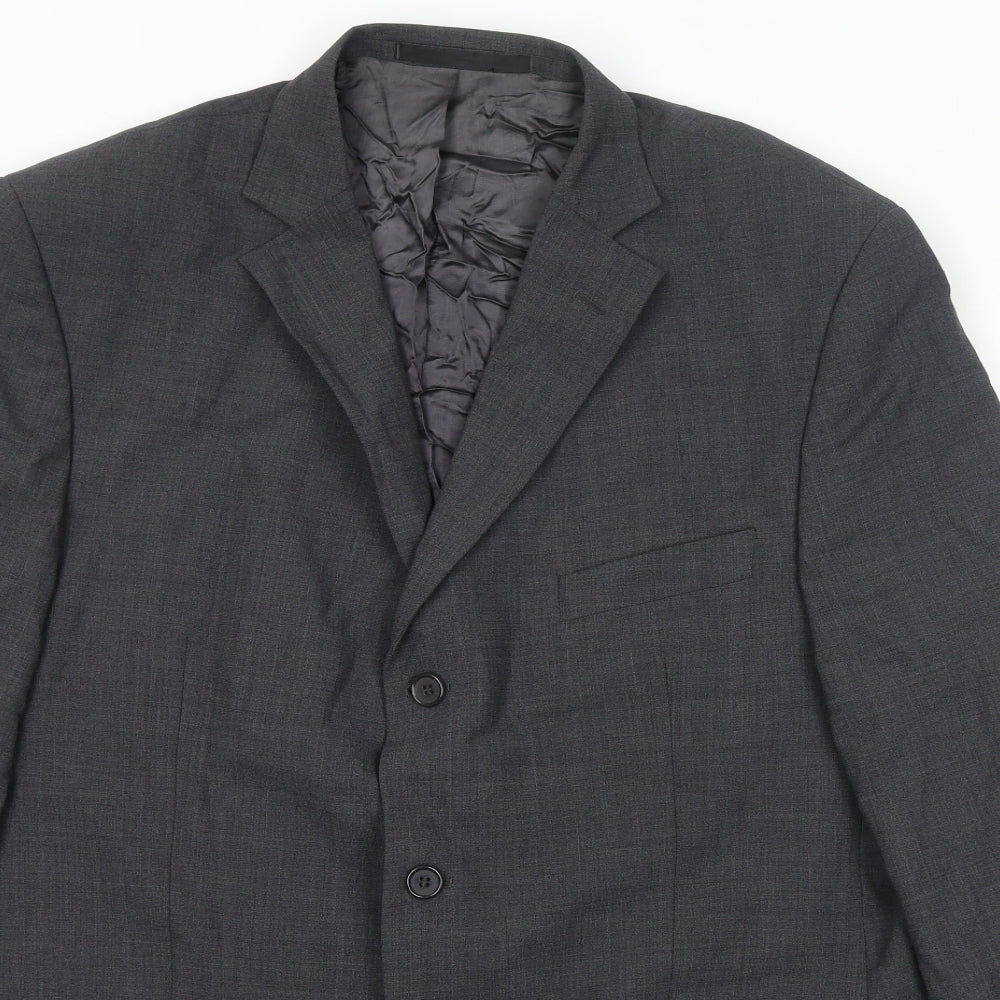 Mens UK Size 44 Marks and Spencer Regular Grey Suit Jacket