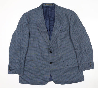 Mens UK Size 44 Marks and Spencer Regular Blue Suit Jacket
