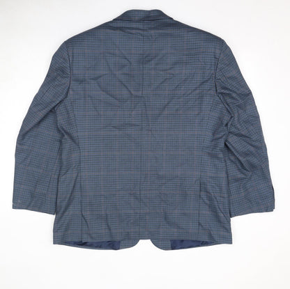 Mens UK Size 44 Marks and Spencer Regular Blue Suit Jacket