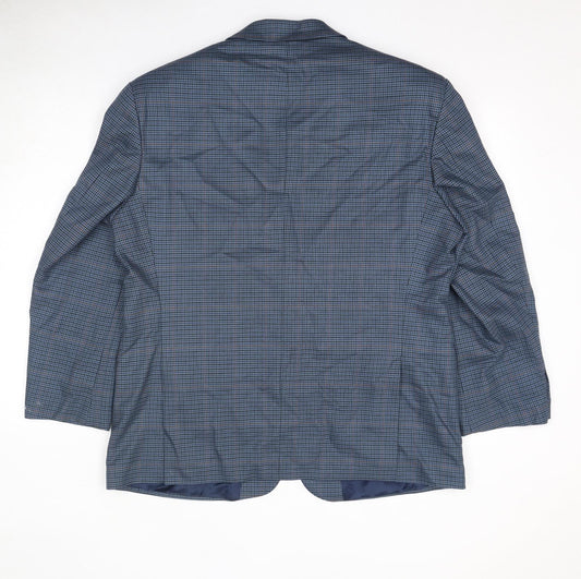 Mens UK Size 44 Marks and Spencer Regular Blue Suit Jacket