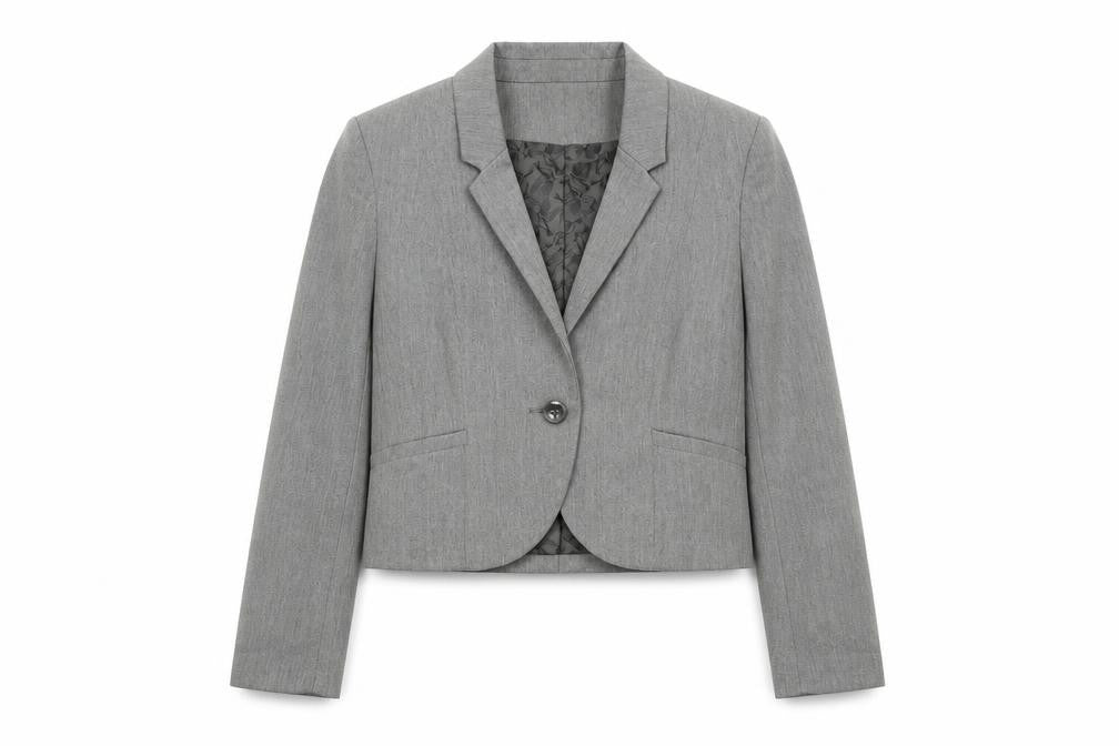 Womens UK Size 10 Divided by H&M Grey Jacket