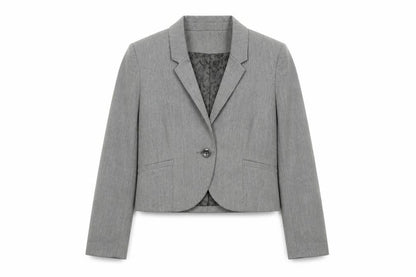 Womens UK Size 10 Divided by H&M Grey Jacket