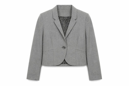Womens UK Size 10 Divided by H&M Grey Jacket