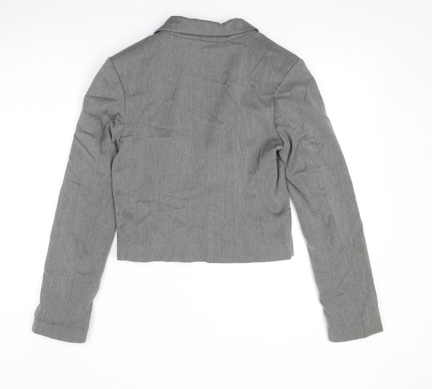 Divided by H&M Womens Grey Jacket Blazer Size 10 Button