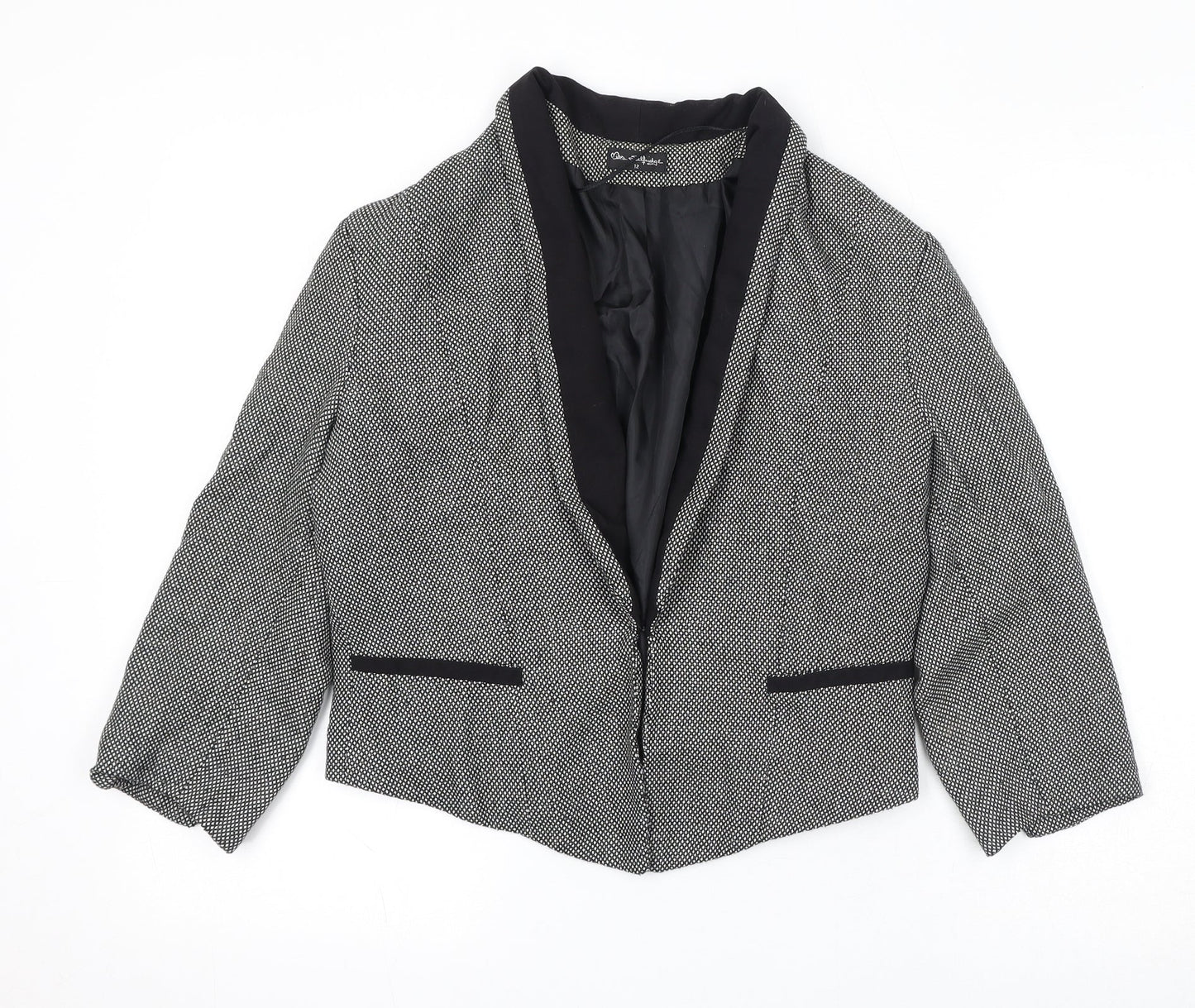 Womens UK Size 12 Miss Selfridge Black Jacket