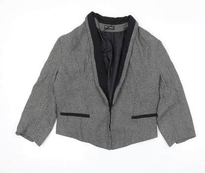 Womens UK Size 12 Miss Selfridge Black Jacket