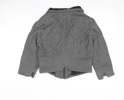 Womens UK Size 12 Miss Selfridge Black Jacket
