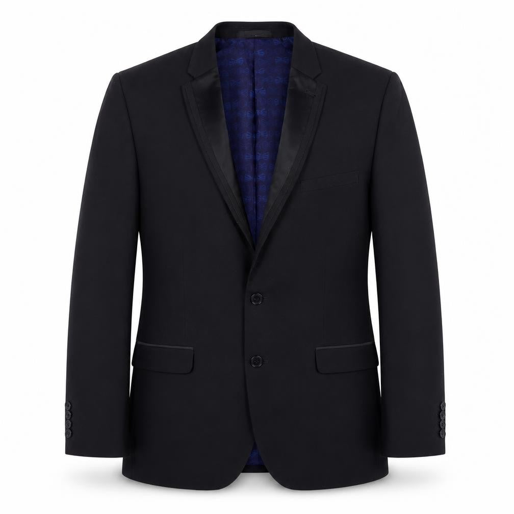 Mens UK Size 44 Greenwoods Regular Black Suit Jacket