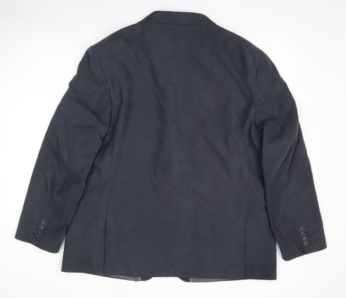 Mens UK Size 46 Marks and Spencer Regular Blue Suit Jacket