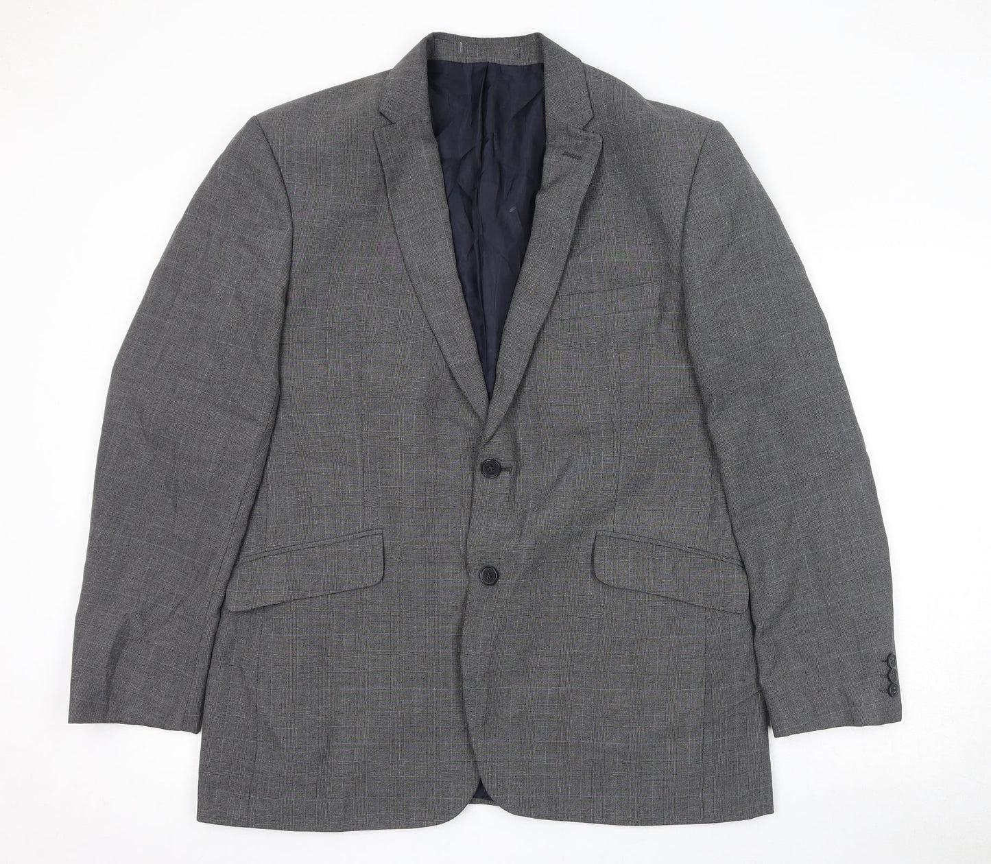 Mens UK Size 44 Scott & Taylor Regular Grey Suit Jacket