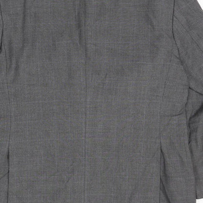 Mens UK Size 44 Scott & Taylor Regular Grey Suit Jacket