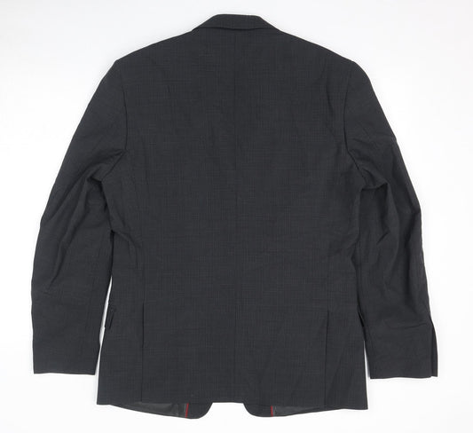 Mens UK Size 40 Marks and Spencer Regular Grey Suit Jacket