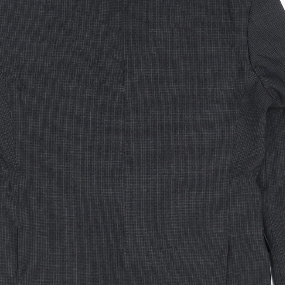 Mens UK Size 40 Marks and Spencer Regular Grey Suit Jacket