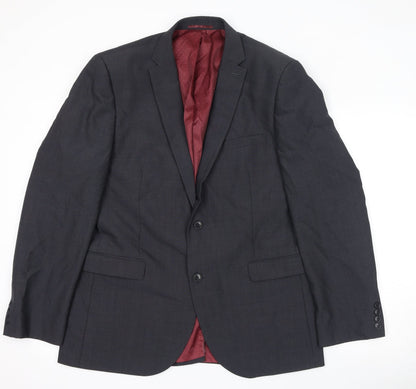 Mens UK Size 42 NEXT Regular Grey Suit Jacket