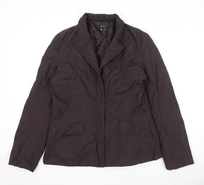Womens UK Size M Zara Brown Jacket