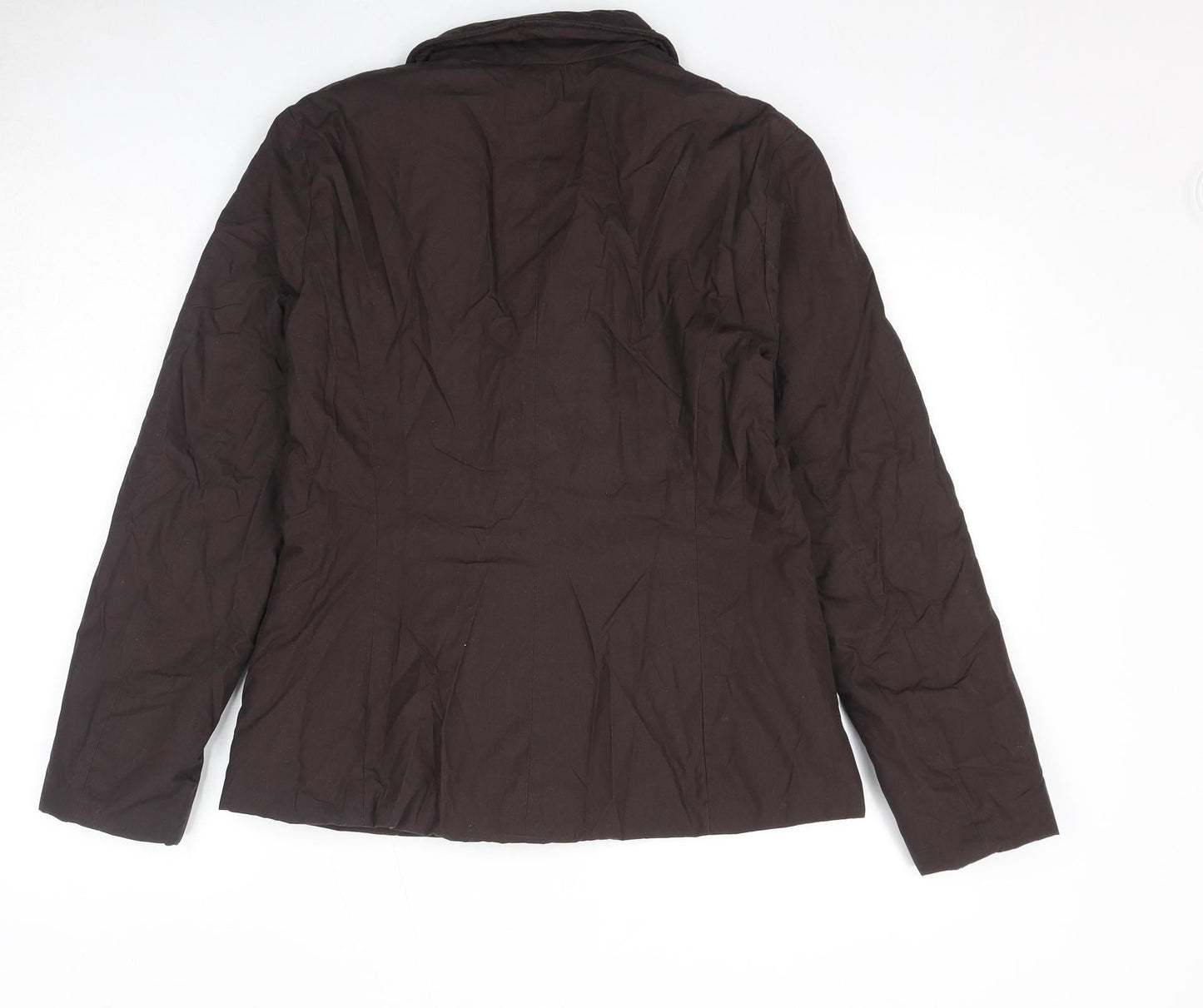 Womens UK Size M Zara Brown Jacket