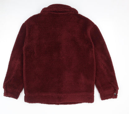 Womens UK Size S Topshop Red Jacket