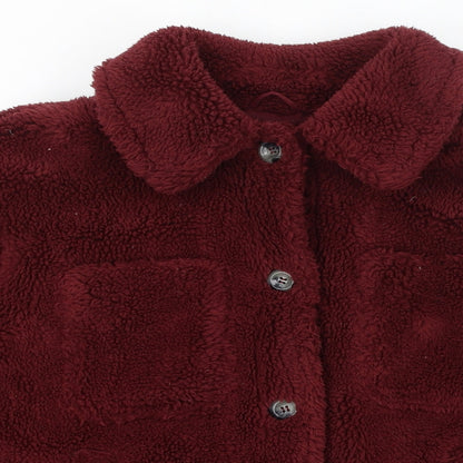 Womens UK Size S Topshop Red Jacket