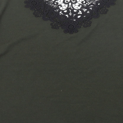 Womens UK Size 14 Dorothy Perkins Green Pullover Jumper