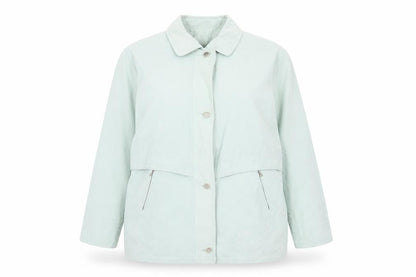 Danna Womens Blue Jacket Size 20 Button