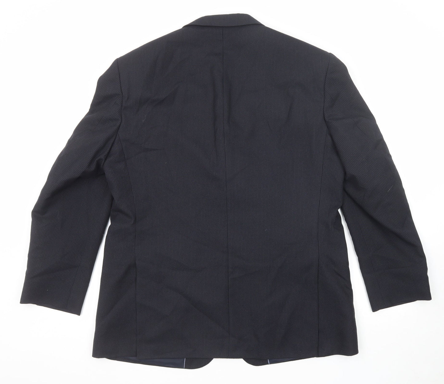 Mens UK Size 42 Marks and Spencer Regular Blue Suit Jacket