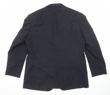 Mens UK Size 42 Marks and Spencer Regular Blue Suit Jacket
