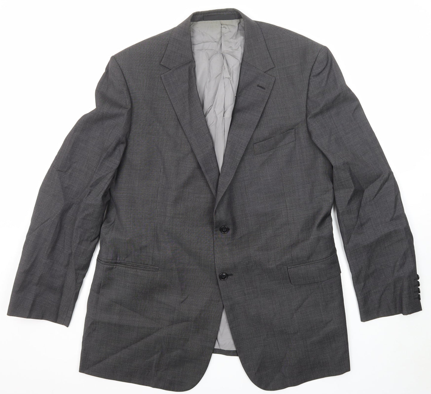 Mens UK Size 46 Marks and Spencer Regular Grey Suit Jacket