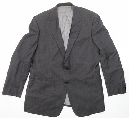 Mens UK Size 46 Marks and Spencer Regular Grey Suit Jacket