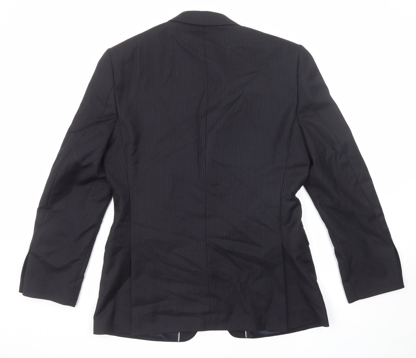 Mens UK Size 38 French Connection Regular Black Suit Jacket