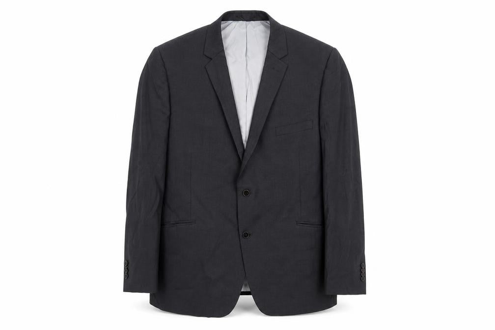 Mens UK Size 48 Performance Suit Regular Blue Suit Jacket