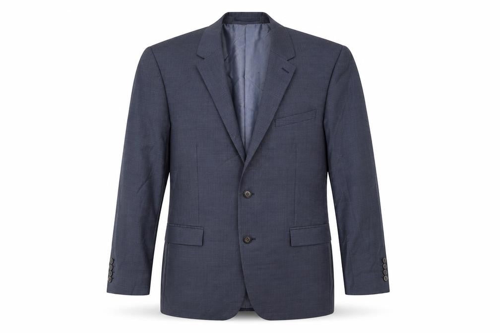 Mens UK Size 42 Autograph Regular Blue Suit Jacket